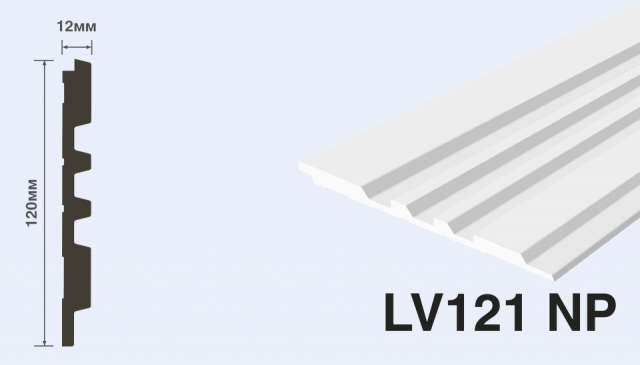 Стеновая панель высокой прочности HIWOOD LV121 NP